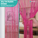 String Curtain Panel - Hot Pink